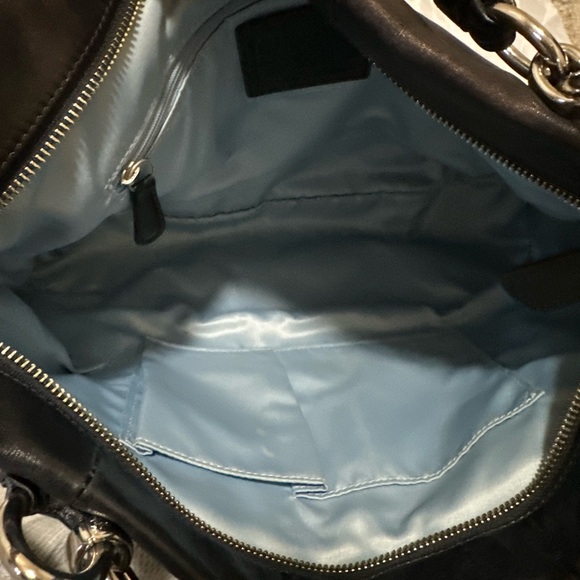 1999 Coach Black Leather Handbag - Picture 4 of 6